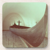 Gokstadのlongship (木) コースター (正面)