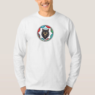 Göktürk Türk Wolf Design shirt Tシャツ