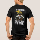 Goku Training Gym Shirt トライブレンドTシャツ (裏面)