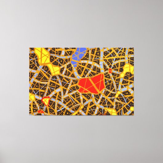 GOLD 11L25 - ストレッチキャンバスプリント ( 62" x 41" ) キャンバスプリント (正面)