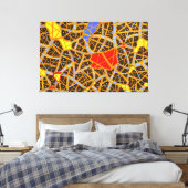 GOLD 11L25 - Stretched Canvas Print ( 62" x 41" ) キャンバスプリント (インサイチュ (寝室))
