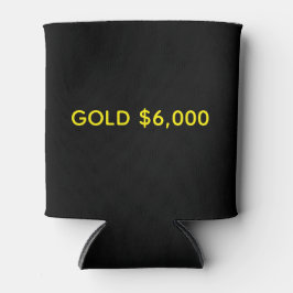 Gold $6,000 Market Celebration 缶クーラー
