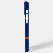 gold anchor on navy blue background Case-Mate iPhoneケース (裏面 / 左)