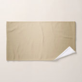 Gold and cream stripe pattern バスタオルセット (ハンドタオル)