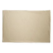 Gold and cream stripe pattern 枕カバー (裏面)