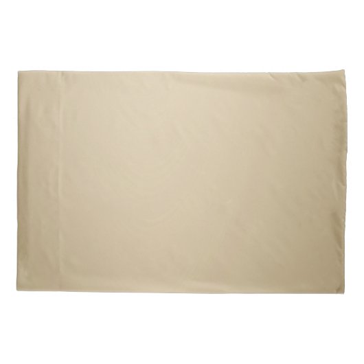 Gold and cream stripe pattern 枕カバー (裏面)