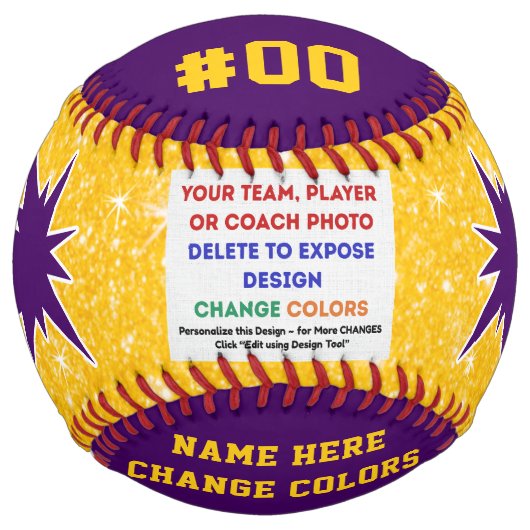 Gold and Purple Softball, Team PICTURE SOFTBALL ソフトボール (正面)