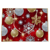 Gold and Silver  ラージペーパーバッグ (正面)