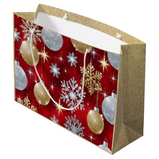 Gold and Silver  ラージペーパーバッグ (裏面アングル)