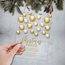 Gold and White Christmas Tree Ornaments