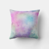 Gold Aqua Glitter Purple Unicorn Sparkle          クッション (裏面)