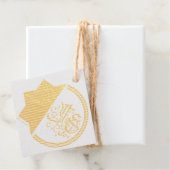 Gold Arabic Eid Mubarak Packaging Label Sticker フェイバータグ (箱)