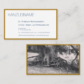 Gold arround 名刺 (正面/裏面)