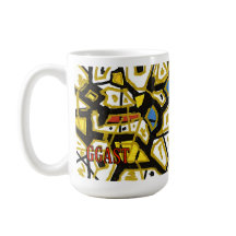 "GOLD" artistic mug collectible
