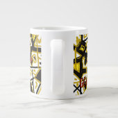 "GOLD" artistic mug collectible ジャンボコーヒーマグカップ (裏面)