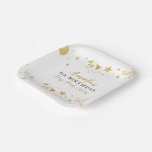 Gold Birthday  ペーパープレート (傾斜あり)