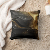 Gold Black Prinkle クッション (ブランケット)