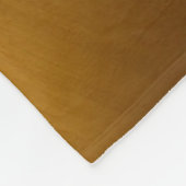 gold blue spiral abstract vortex pattern luxury ge フリースブランケット (角)