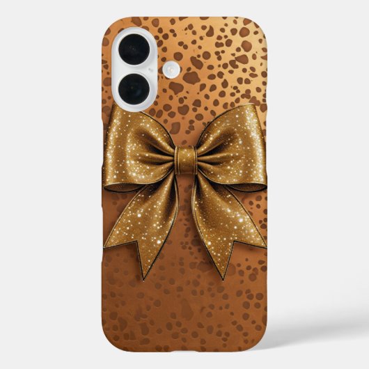 Gold Bow Case-Mate iPhoneケース (裏面)