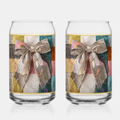 Gold Bow Soda Glass ガラス缶 (裏面)