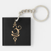 Gold Breathe  キーホルダー (裏面)