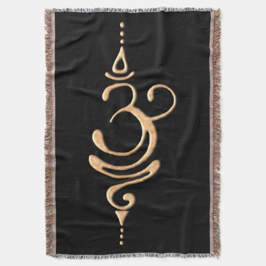 Gold Breathe  スローブランケット (正面縦)