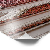 Gold Buddha in Thailand フォトプリント (角)