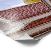 Gold Buddha in Thailand フォトプリント (角)