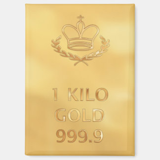 Gold Bullion Bar マグネット