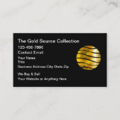 Gold Buying And Selling Source Business Cards 名刺 (正面)