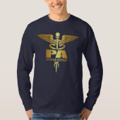 Gold Caduceus (PA) Tシャツ (正面)