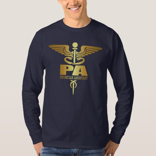Gold Caduceus (PA) Tシャツ (正面)