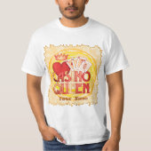 Gold Casino Queen Tシャツ (正面)