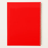 Gold Chinese new year 2026 プランナー手帳 (裏面)