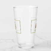 Gold Christmas Trees タンブラーグラス (右)