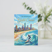 Gold Coast Australia ポストカード (スタンド正面)