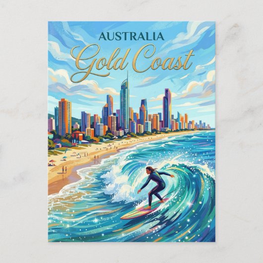 Gold Coast Australia ポストカード (正面)
