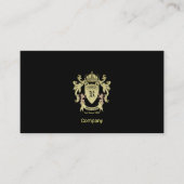 Gold Coat Of Arms 名刺 (正面)