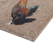 Gold Cockerel Rooster cutting board カッティングボード (角)