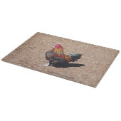 Gold Cockerel Rooster cutting board カッティングボード (角)