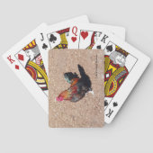 Gold Cockerel Rooster playing cards トランプ (裏面)