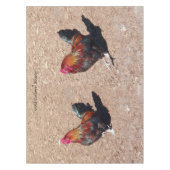 Gold Cockerel Rooster tablecloth テーブルクロス (正面)