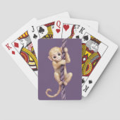 Gold Coin Monkey Purple Rope トランプ (裏面)