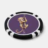 Gold Coin Monkey Purple Rope ポーカーチップ (シングル)