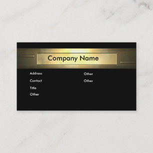 GOLD COMPANY 名刺