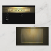 GOLD COMPANY 名刺 (正面/裏面)