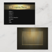 Gold Company 名刺 (正面/裏面)