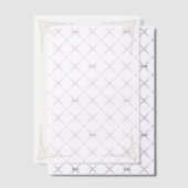 Gold Corners Wedding  ベラム紙招待状 (オフセット (招待状))