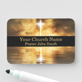 Gold Cross Reflection Church  名札 (インサイチュ)