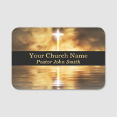 Gold Cross Reflection Church  名札 (正面)